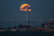 Hazy Moon Photograph by Louis Raphael