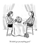 He Didnt Get You Anything Good Drawing by Ali Solomon