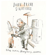 He Walks Among Us 1 Drawing by Barry Blitt