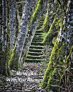 He Walks With You Digital Art by Kirt Tisdale He Walks With You Digital Art by Kirt Tisdale