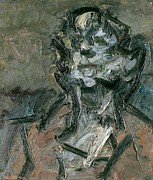 Head of JYM III - Frank Auerbach Digital Art by Samuel HUYNH