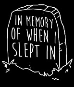 Headstone In Memory Of When I Slept In Digital Art by Jacob Zelazny
