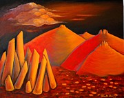 Hearson's Cove Painting by Franci Hepburn