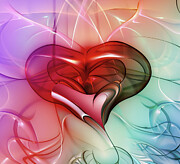 Heart Drop Digital Art by William Gunn Heart Drop Digital Art by William Gunn