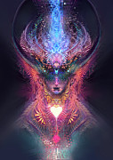 Heart Mind Digital Art by Alex Ruiz