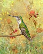 Heart Of The Forest Painting by Angeles M Pomata Heart Of The Forest Painting by Angeles M Pomata
