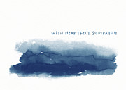 Heartfelt Sympathy Landscape- Art by Linda Woods Mixed Media by Linda Woods
