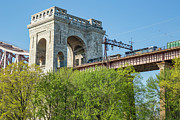 Hell Gate and Train Photograph by Cate Franklyn