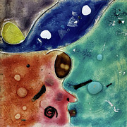 Her Cosmic Dream Glass Art by Bentley Davis Her Cosmic Dream Glass Art by Bentley Davis