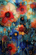 Her Wildflower Garden Digital Art by Peggy Collins Her Wildflower Garden Digital Art by Peggy Collins