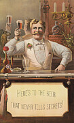 Here's To The Beer Mixed Media by Dale Kincaid