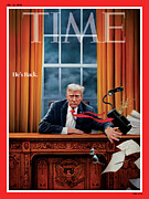 He's Back- Donald Trump's Second Term Photograph by Tim O'Brien for Time