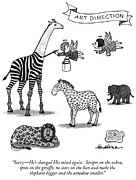 He's Changed His Mind Again Drawing by JB Handelsman