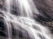 Hickory Nut Falls Water Photograph by Amy Dundon