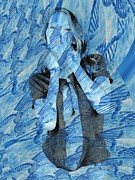 Alittleblack Ontheback Genetic Mixed Media by Stephane Poirier