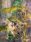Hidden Hunter Painting by Donna Outwater
