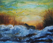 High Tide Painting by Vallee Johnson