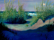 Hilton Head Dunes Painting by Blue  Sky