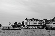 Historic Waterside Retreat - The Stately Hotel of Mackinac Photograph by Brigitte Blanchette Thompson