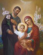 Holy Family Painting by Svitozar Nenyuk
