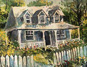 Home In The Suburbs Painting by Larry Whitler Home In The Suburbs Painting by Larry Whitler
