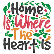 Home is where the heart is Digital Art by Jacob Zelazny