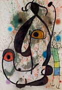 Homme et Femme - Joan Miro Digital Art by Samuel HUYNH