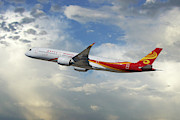 Hong Kong Airlines Airbus A350-900 Photograph by Erik Simonsen