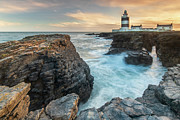 Hook Lighthouse at Sunset, Hook Head, Co Wexford Photograph by Adrian Hendroff