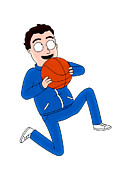 Hoops Netflix Digital Art by Ronald R Rodriguez