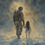 Hope Amidst the Ashes Digital Art by David Miller