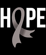 Hope Brain Cancer Digital Art by Flippin Sweet Gear