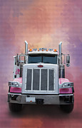 Hot Pink Peterbilt Photograph by Theresa Tahara Hot Pink Peterbilt Photograph by Theresa Tahara