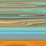 Hot Sands Cool Ocean Digital Art by Bamalam Art