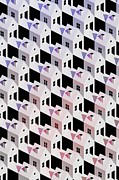 Houndstoothsville Digital Art by Bespoke Cube Houndstoothsville Digital Art by Bespoke Cube
