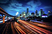 Houston Be Someone Bridge Painting by Christopher Arndt