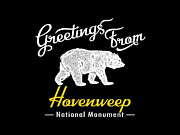 Hovenweep National Monument Bear Digital Art by Flo Karp