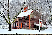 Howland House in December Photograph by Janice Drew