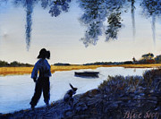 Huckleberry Lynn and Brer Rabbit too Painting by Blue Sky Huckleberry Lynn and Brer Rabbit too Painting by Blue Sky