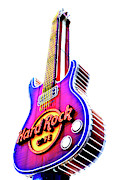Huge Electric Guitar At Mall In Warsaw, Poland 5 Photograph by John Siest