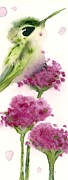 Hummingbird Popsicle #2 Painting by Dawn Derman Hummingbird Popsicle #2 Painting by Dawn Derman