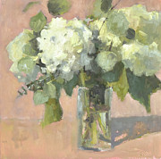 Hydrangea Hues Painting by Tiffany Foss