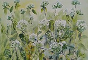 Hydrangeas Painting by Sheila Romard Hydrangeas Painting by Sheila Romard