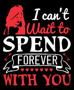 I cant wait to spend forever with you Digital Art by Jacob Zelazny