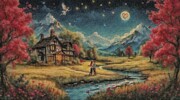 I Gave You the Moon Painting by Jeffrey Kolker I Gave You the Moon Painting by Jeffrey Kolker
