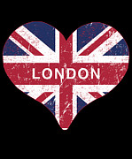 I Love London Digital Art by Flippin Sweet Gear