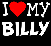 I Love My Billy Dog Breed Digital Art by Flippin Sweet Gear