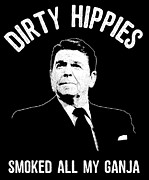 I Smell Hippies Reagan Digital Art by Flippin Sweet Gear