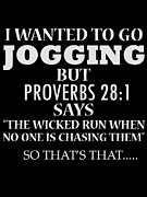 I Wanted To Go Jogging Funny Humor Digital Art by Jacob Zelazny