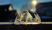 Ice Bubble #1 Photograph by Mark Jackson